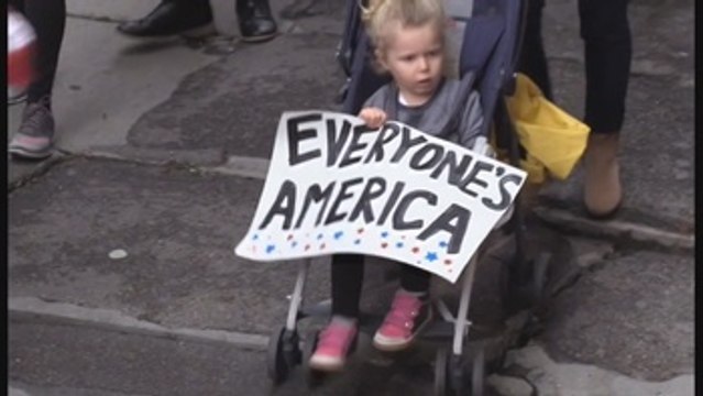 Multitudinarias protestas en Estados Unidos contra las políticas migratorias de Trump