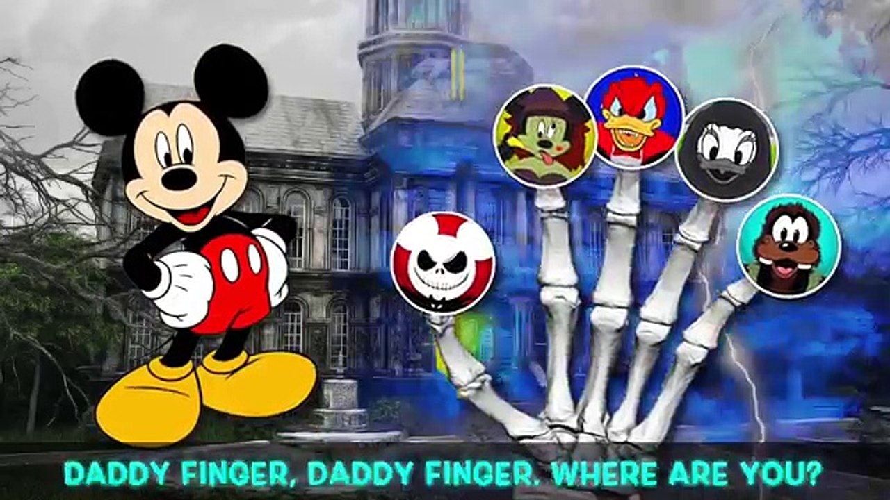 Crying Mickey Mouse House of Monster Tears Finger Family Song!