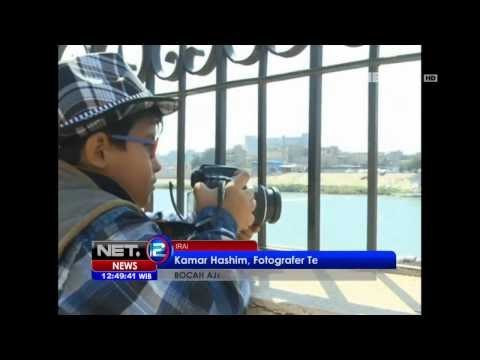 NET12 - Kamar Hasrim dinobatkan sebagai Fotografer Professional termuda di Irak