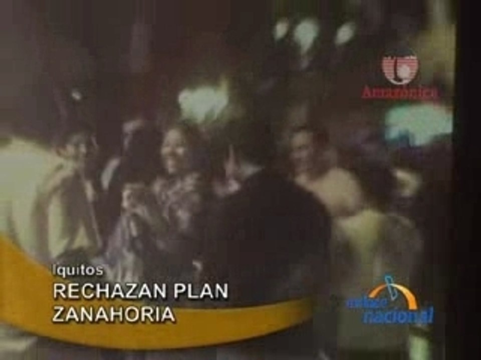 RECHAZAN PLAN ZANAHORIA - IQUITOS