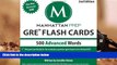Audiobook  500 Advanced Words: GRE Vocabulary Flash Cards (Manhattan Prep GRE Strategy Guides)