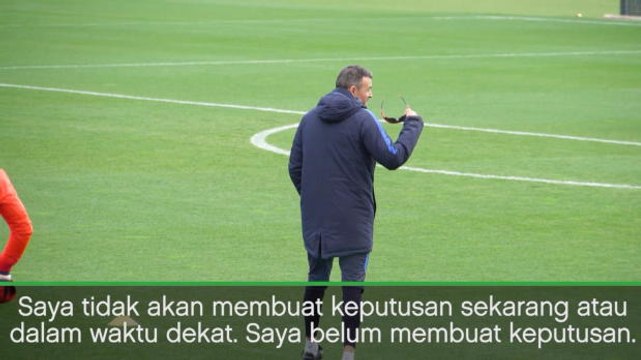 SOSIAL: Sepakbola: Enrique Bersikap Tenang Perihal Masa Depannya Di Barca