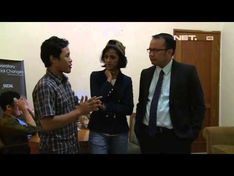 IMS - Mas Febry dan Azizah Hanum ajak untuk memilih caleg yang kompeten dan berkualitas