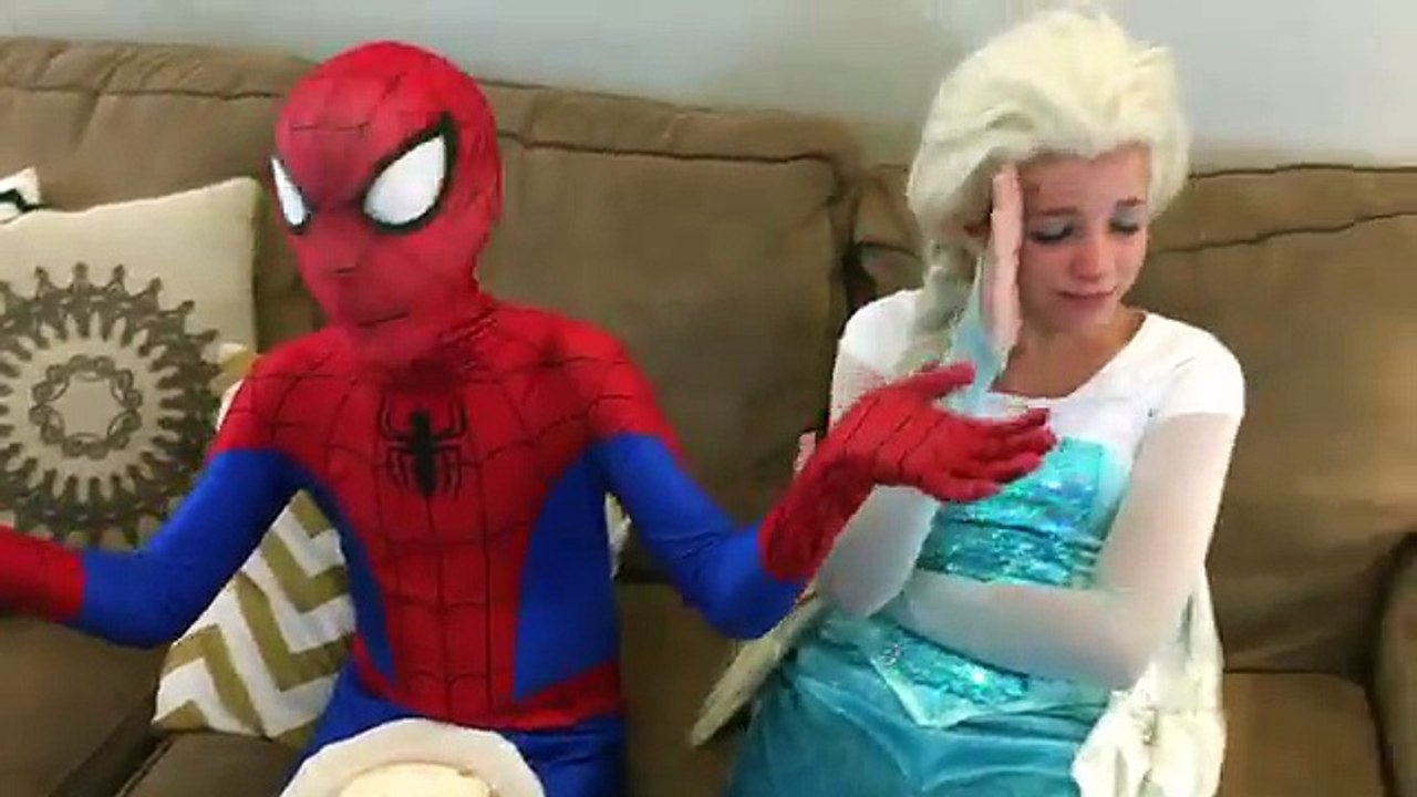 Elsa Eats Bug! Spiderman vs Maleficent compilation Fun Superhero Movie In Real Life In 4K