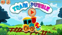 Автомобили головоломки для малышей Железнодорожный транспорт для детей Паровозики для детей