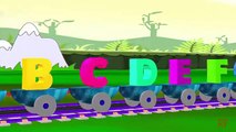ABC Alphabet Songs for Children | Train 3D ABCD Songs Collection 2 | New Videos For Kids