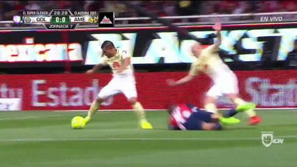 Download Video: CHIVAS RAYADAS GUADALAJARA VS AGUILAS AMERICA  1 – 0, Jornada 7 clausura 2017 LIGA MX