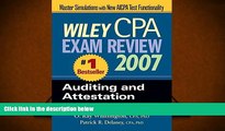 Best Ebook  Wiley CPA Exam Review 2007 Auditing and Attestation (Wiley CPA Examination Review: