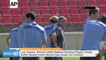 Luis Suarez Worlds 20th Highest Earning