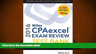 PDF [Download]  Wiley CPAexcel Exam Review 2016 Test Bank: Complete Exam  For Kindle