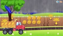 Carros de Carreras es Rojo y El Camión de bomberos infantiles - Caricatura de Carritos Para Niños