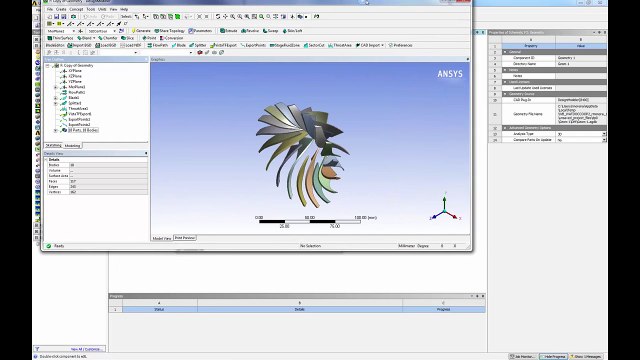 ANSYS CFX- Simplified Compressor Design and Evaluation using Turbo Setup