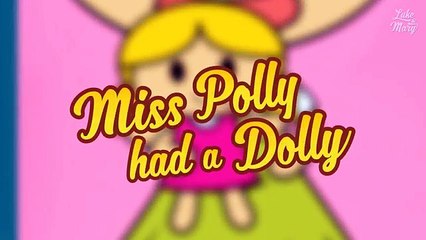 Miss Polly Had a Dolly | Dolly Doctor Song | Nursery Rhymes for Kids by Luke & Mary