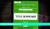 PDF [Download]  Title Searcher(Passbooks) (Career Examination Series)  For Full