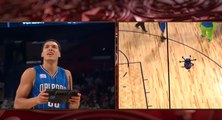 Aaron Gordon Dunks With Assist From Intel Drone!