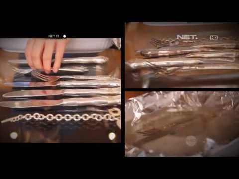 NET12 - Tips untuk membersihkan aksesoris maupun perabot rumah tangga dari perak