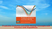 READ ONLINE  Predictive Analytics and Data Mining Concepts and Practice with RapidMiner