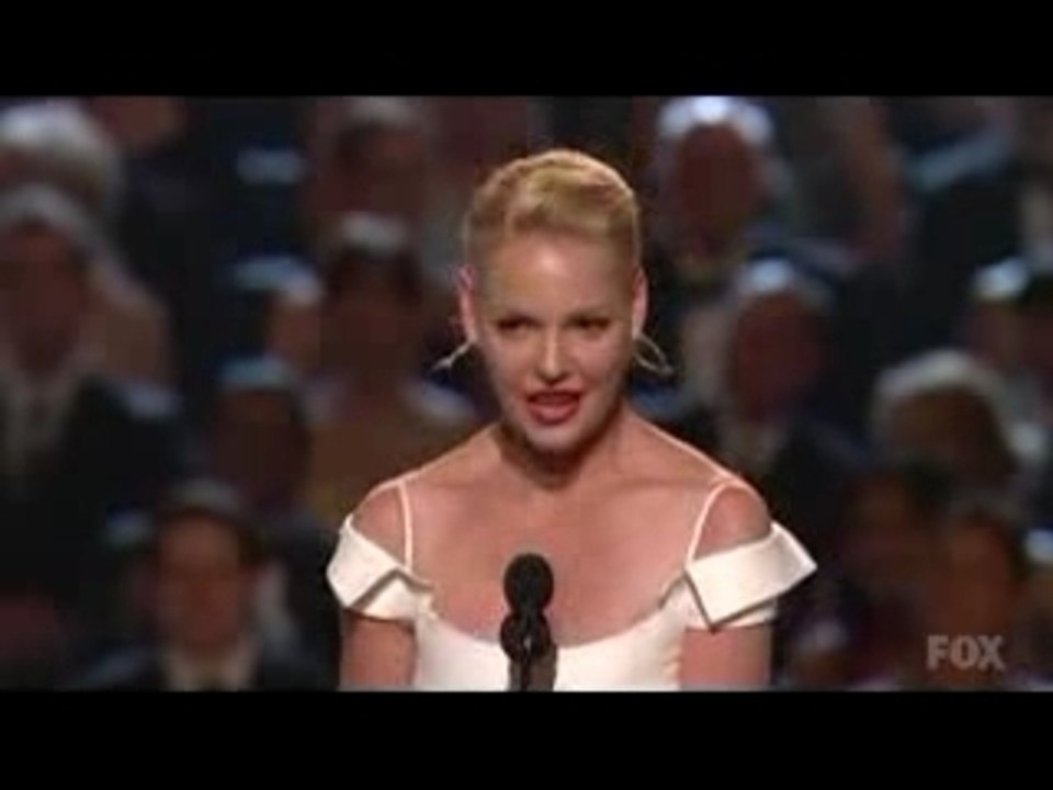 Katherine Heigl 59th Emmy 2007 Speech