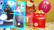 Супер Марио Новые Игрушки Хэппи Мил МакДональдс new Super Mario toys Unboxing Happy Meal