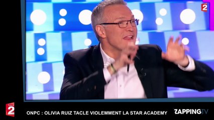 ONPC : Olivia Ruiz critique violemment la Star Academy (Vidéo)