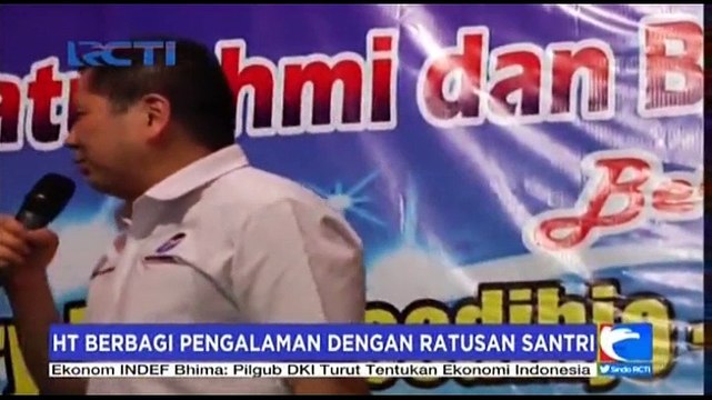 Hary Tanoe Berbagi Pengalaman dengan Ratusan Santri di Brebes