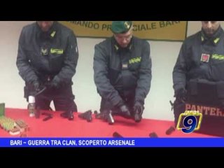 Bari | Guerra tra clan, scoperto arsenale