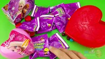 Opening 3 Huge Giant Valentines Day Hearts! Filled with Candy, Chocolate, and FUN!