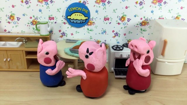 Peppa Pig Potty Training Poo and Pee Play-Doh Stop-Motion Peppa Pig pees her pants, and Ge