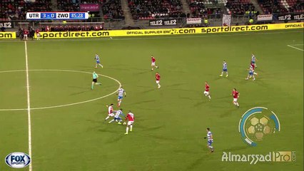 Assist Ouasim Bouy - FC Utrecht 3 - 1 PEC Zwolle - 18.02.2017