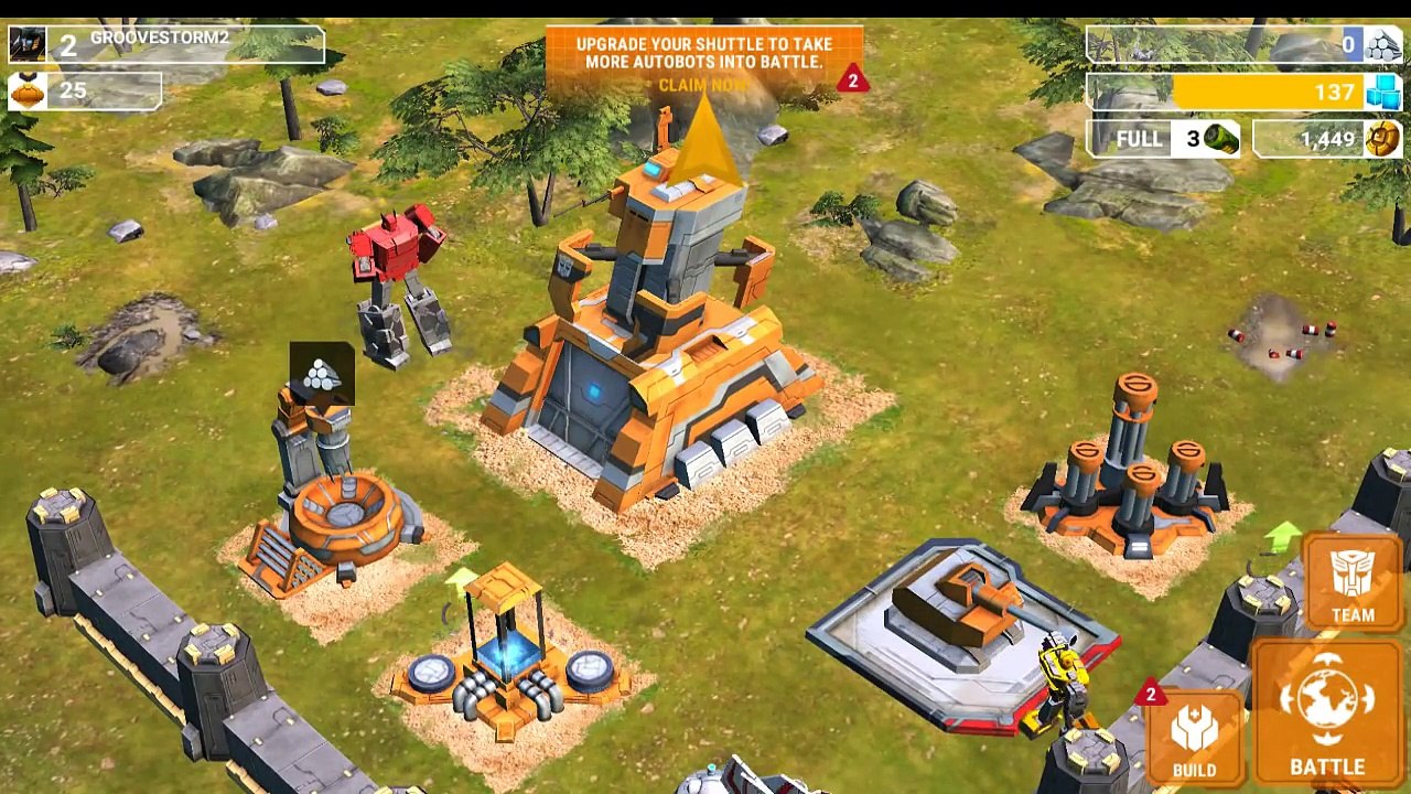 Transformers Earth Wars Gameplay - PART 1 - New RTS Transformers Game! (iOS, Android)