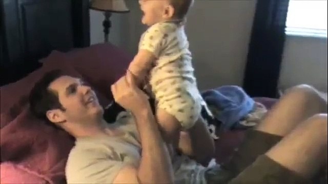 Funny Babies Laughing - Puppies and Babies 2015 - The best compilation of baby laughing(360p)