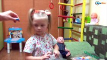 ✔ Кукла Беби Борн и Ярослава украшают комнату к Новому Году / Doll Baby Born with Yaroslava ✔