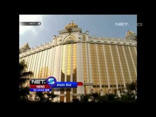 NET5 - Manusia laba-laba panjat gedung di Makau