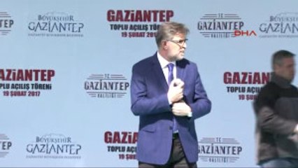 Gaziantep Cumhurbaşkanı Erdoğan Gaziantep'te Toplu Açılış Töreninde Konuştu