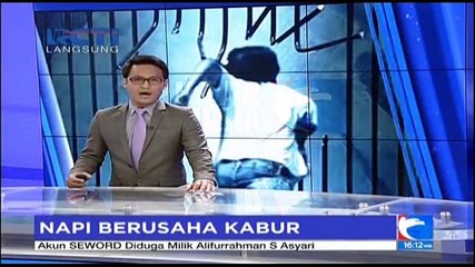 Napi Berusaha Kabur dengan Serang Petugas