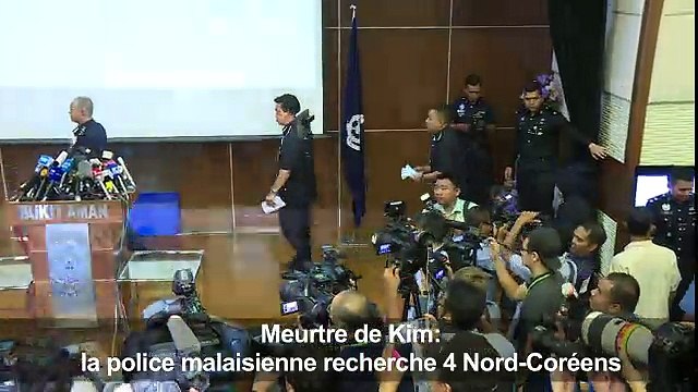 Meurtre de Kim: la police malaisienne recherche 4 Nord-Coréens