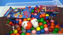 Gumballs Angrybirds Surprise Stars Wars Frozen Elsa Kinder Egg Shopkins SuperHeroes Candy Rings