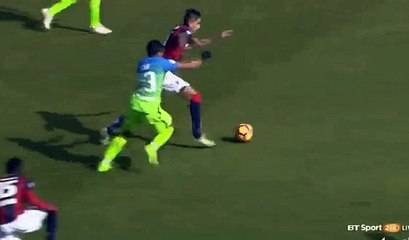 Rodrigo Palacio amazing skills  - Bologna 0-0 Inter - 19.02.2017