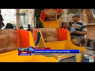 NET24 - Pembuatan Becak Motor di Medan