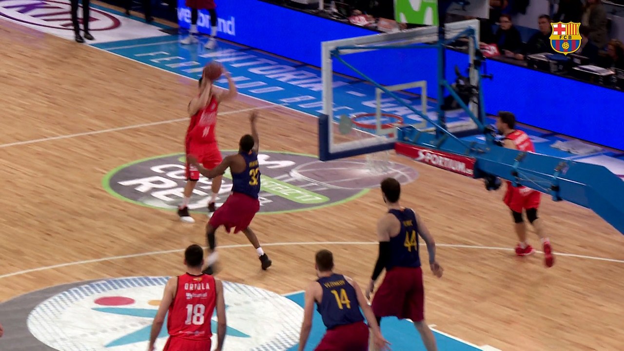 [HIGHLIGHTS] BASKET (Copa del Rey): FC Barcelona Lassa - València Basket (67-76)