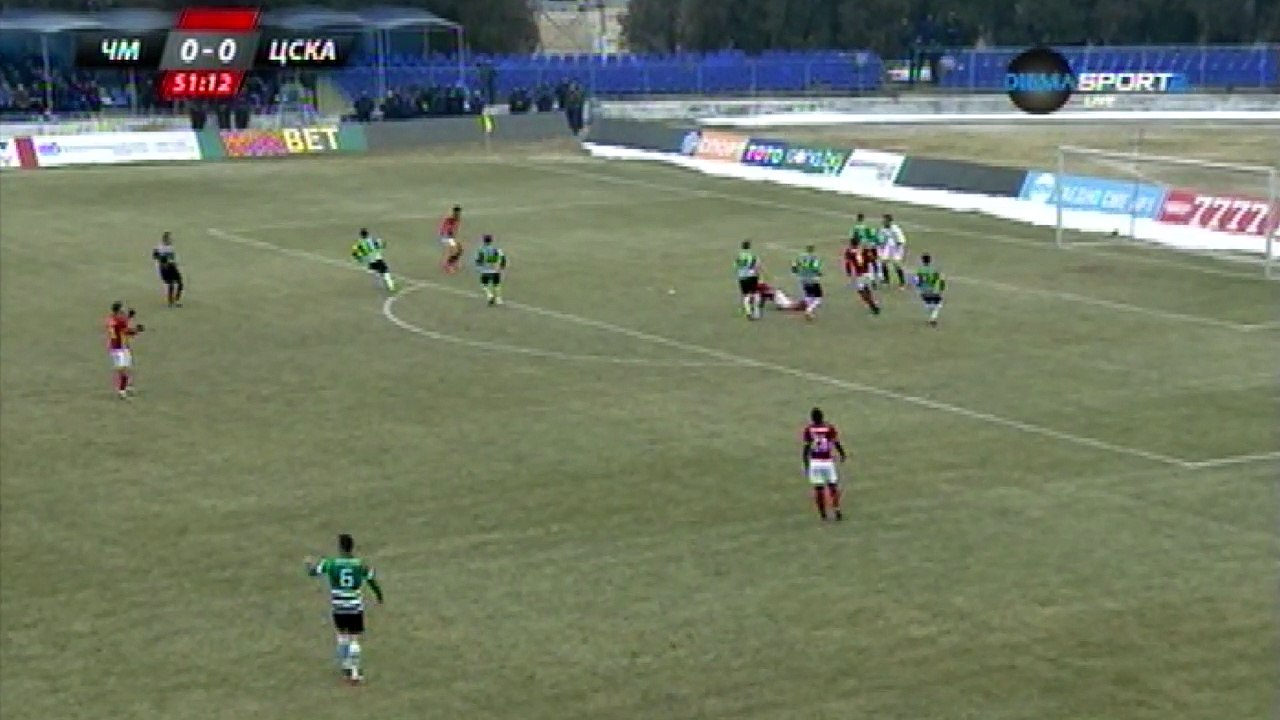 Черно море - ЦСКА 0:2
