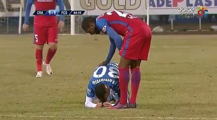 HORRIFIC FALL OF BULGARIAN PLAYER