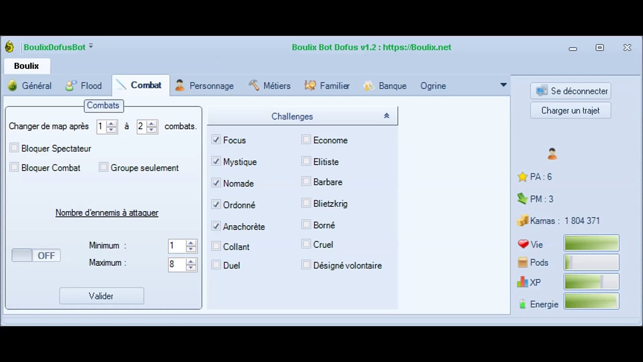 Bot DOFUS 2.0 / 1.29 / Toutes versions – Kamas et XP à Volonté