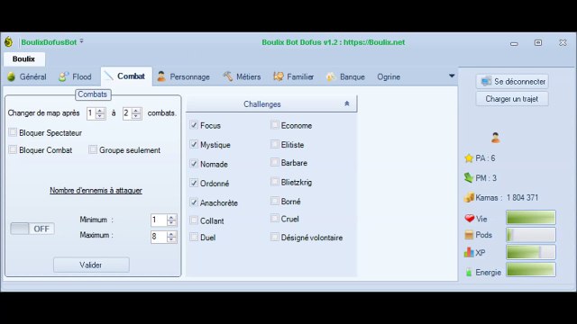 Bot DOFUS 2.0 / 1.29 / Toutes versions – Kamas et XP à Volonté