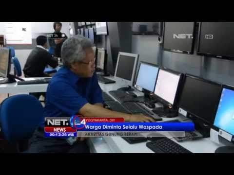 NET24 - Aktivitas Gunung Slamet meningkat akibatkan letusan dan abu vulkanis