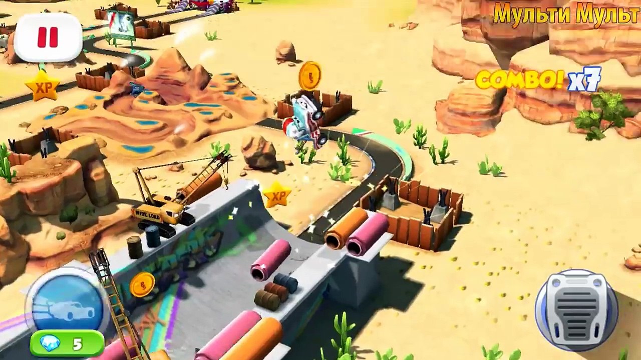 Cars: Fast as Lightning - All Cars Characters Walkthrough / Unlock / Tracks [Lets Play]