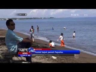 NET12 - Pantai Akkarena primadona warga Makassar menikmati libur
