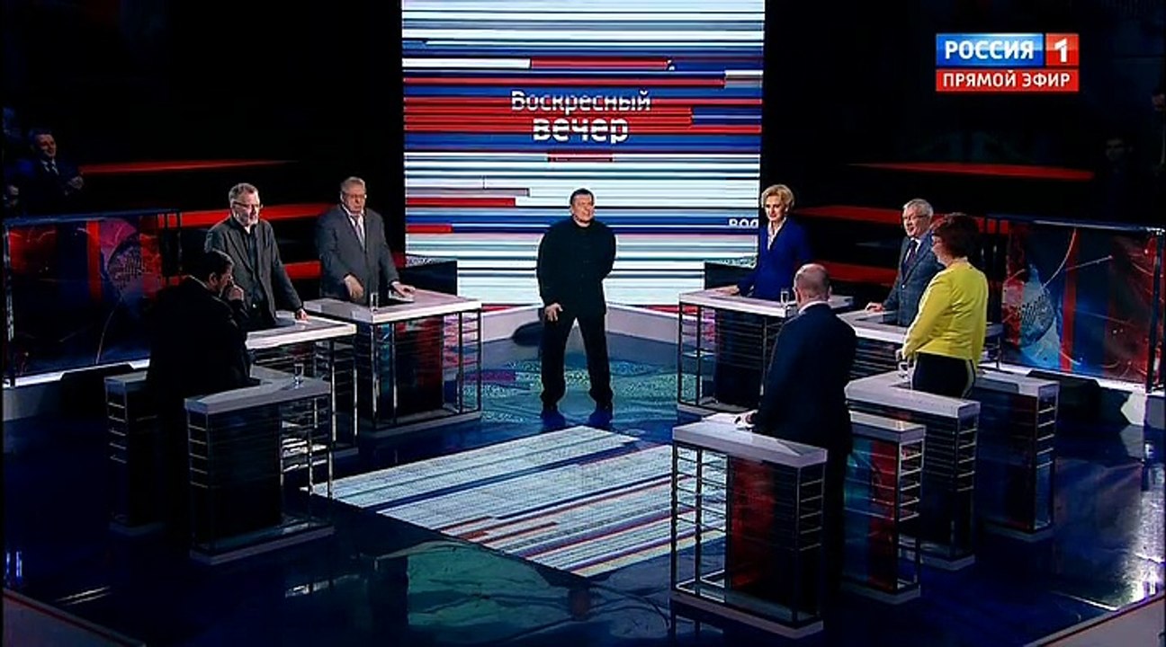 Воскресный вечер с Владимиром Соловьевым (2 часть) 19.02.2017