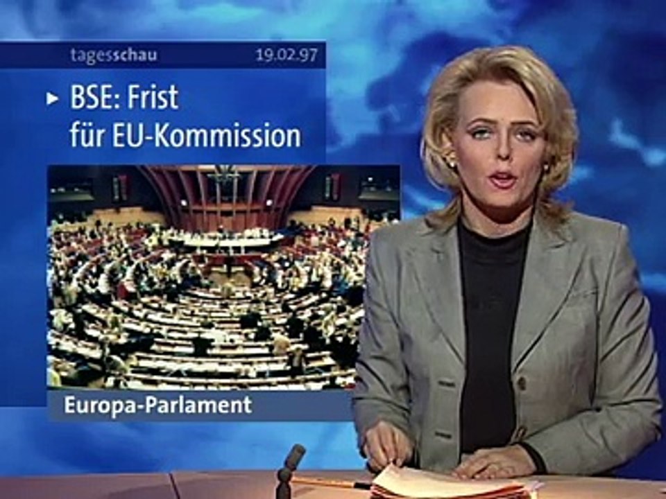 Tagesschau | 19. Februar 1997 20:00 Uhr (mit Eva Hermann) | Das Erste