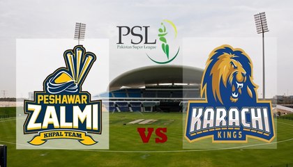 PSL 2017 Karachi Kings v Peshawar Zalmi Live Streaming 19 Feb 2017